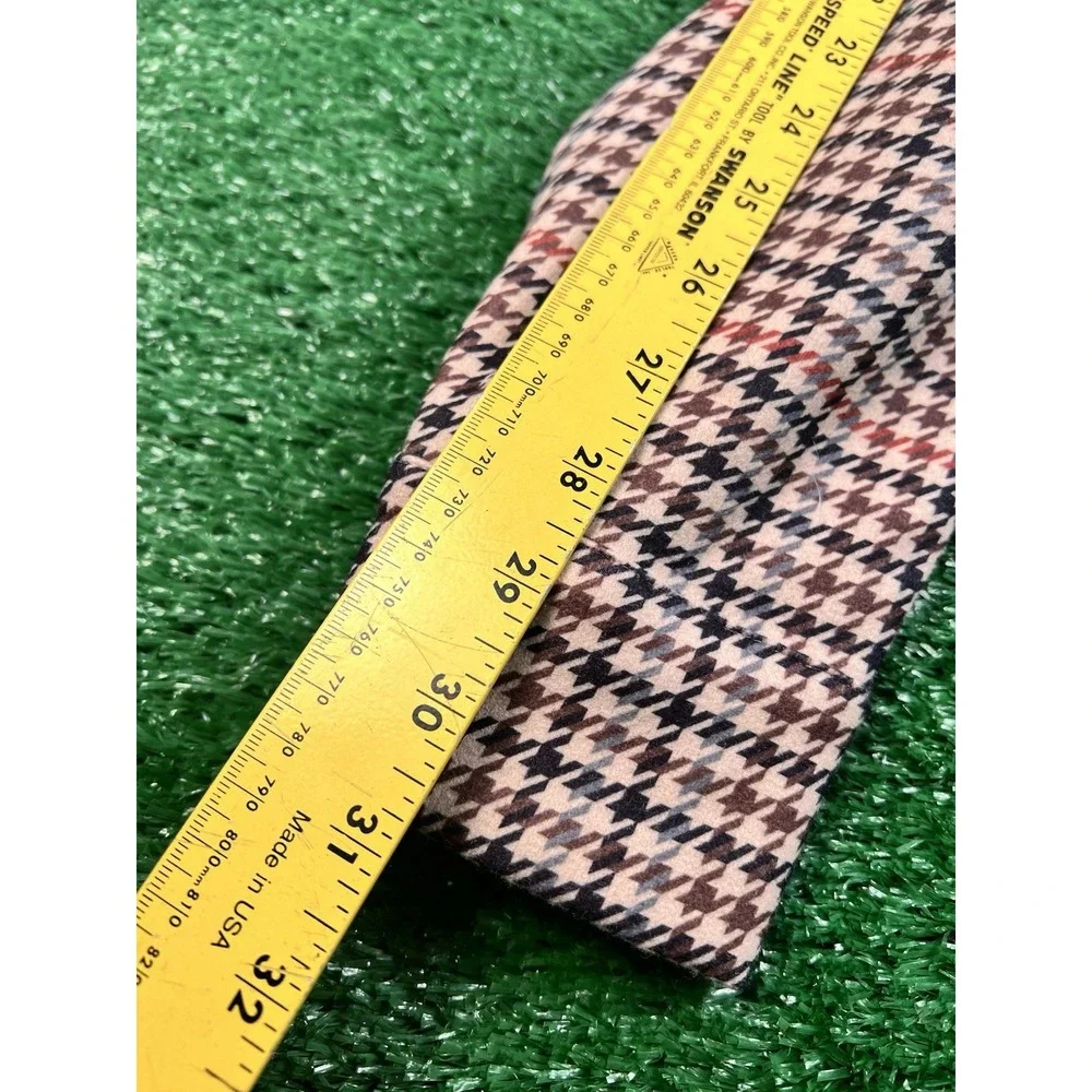 Bound UK Axel Wool Dogtooth Coach Jacket Men's SZ S Preppy Heritage EUC